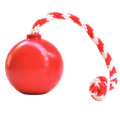 USA-K9 Cherry Bomb Durable Rubber Chew Toy, Treat Dispenser, Reward Toy